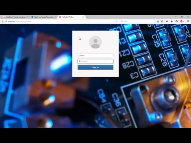 How to Install HaCoder Phish on WAMP