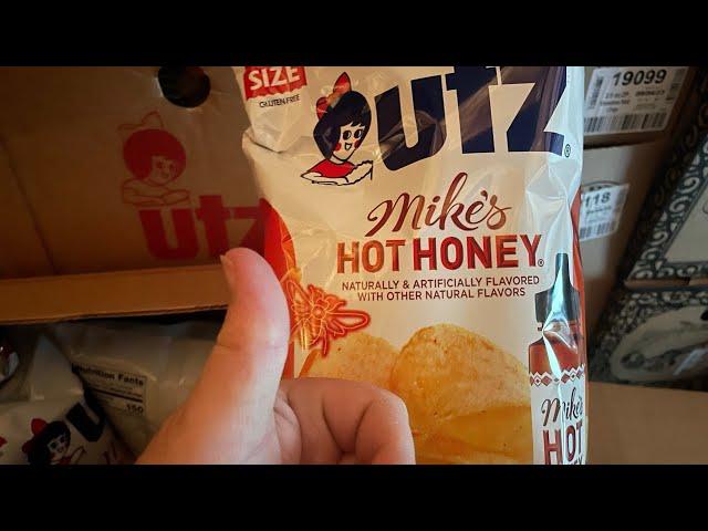 MIKE’S HOT HONEY flavored Utz Chips! New this week !