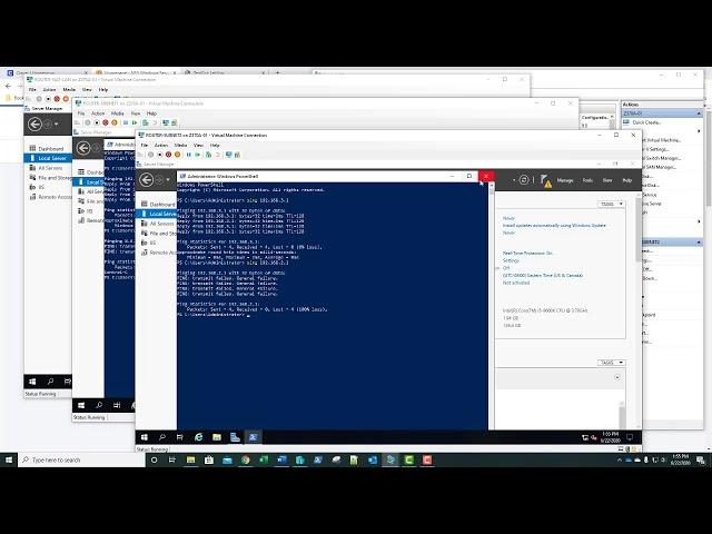 70-741 Implementing NAT and LAN Routing with Multiple Subnets