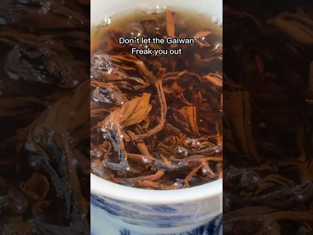 The gaiwan is a friend, not food #tea #gaiwan #gongfutea #chinese #jessesteahouse #learning #asian