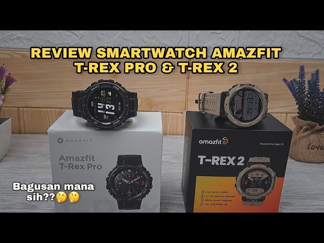 SMARTWATCH AMAZFIT T-REX 2 & AMAZFIT T-REX PRO | REVIEW