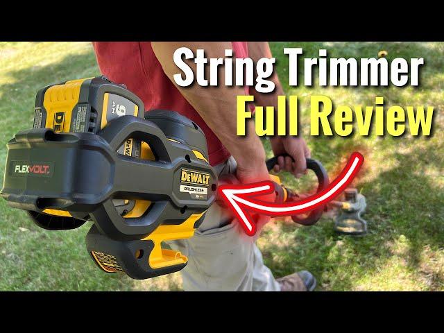 DeWalt 60V ELECTRIC String Trimmer is NOT What I Expected