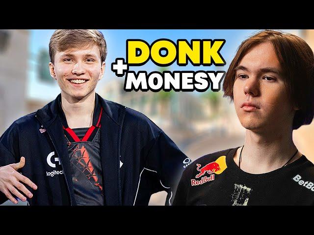 "HE HAS SNAP TAP!!" - M0NESY & DONK PLAY FACEIT!! (ENG SUBS) | CS2