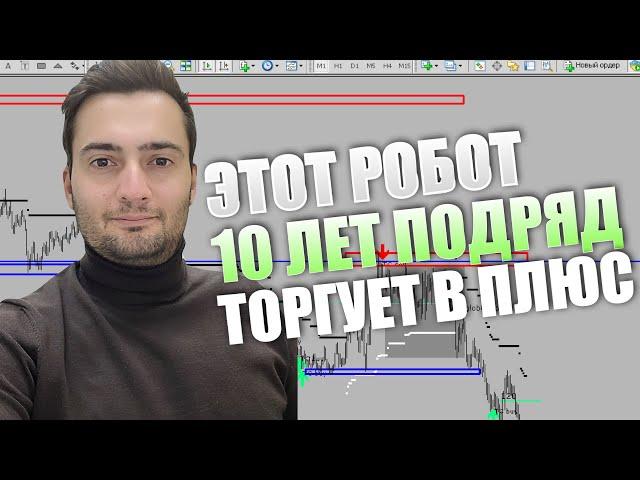 Я такого не видел в трейдинге. Посмотрите на результаты робота за 10 лет Алгоритм торговли