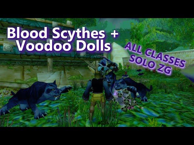 SOLO your Blood Scythe (or Voodoo Doll) ALL CLASSES - ZG WoW Classic Phase 4