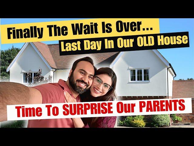 Parents Reaction On Buying New House In UK | Indian Couple Life In UK Vlogs