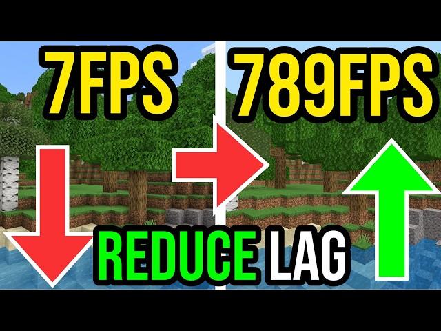 How To Reduce Lag & BOOST FPS In MCPE & Minecraft Bedrock: PS/Xbox/Switch/PC