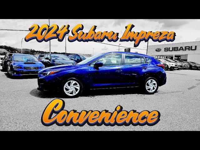 2024 Impreza Convenience Sapphire Blue 24IH6776