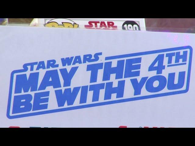 Star Wars Day celebrated as it's May 4