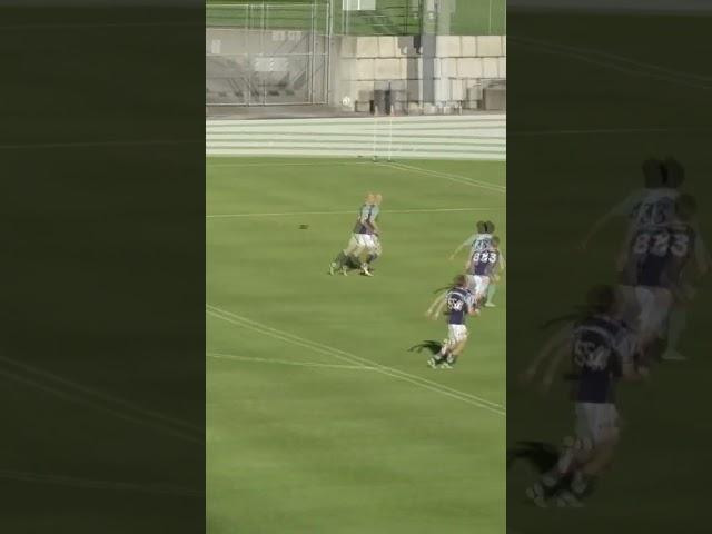 Julian Banks scores a header and MNUFC2 takes the lead