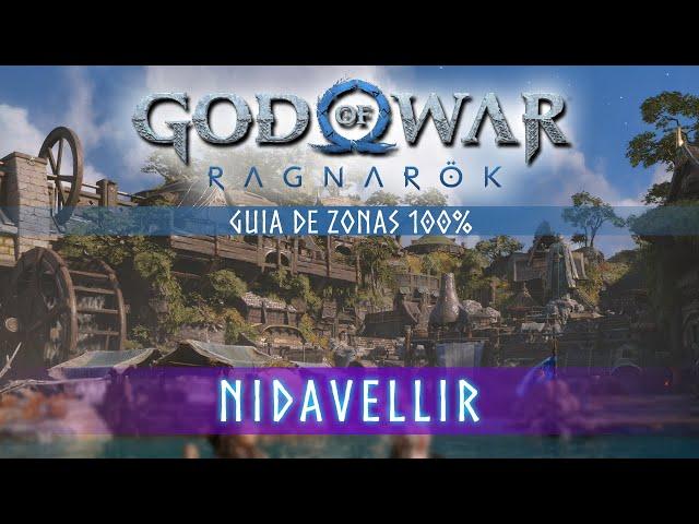 God of War Ragnarok Guia de Zonas 100% - Nidavellir (Localización coleccionables)