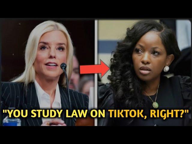 Pam Bondi MOCKED Jasmine Crockett’s Education—Then a Student Stood Up!