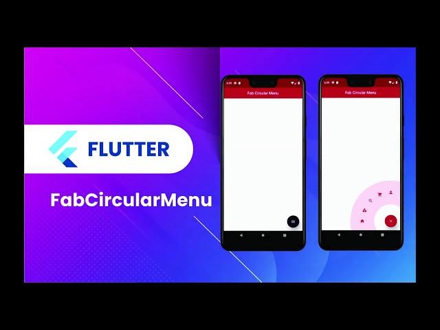 Flutter Widget | 53 | FabCircularMenu | CircleBorder, GlobalKey, RawMaterialButton | Speed Code