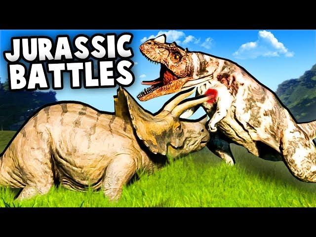 Jurassic World Evolution Gameplay - DINOSAUR FIGHTS, Escapes! (Jurassic World Evolution part 1)