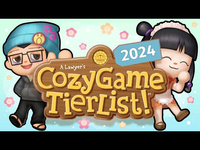 A Lawyer's Definitive Cozy Game Tier List (2024 Edition!)