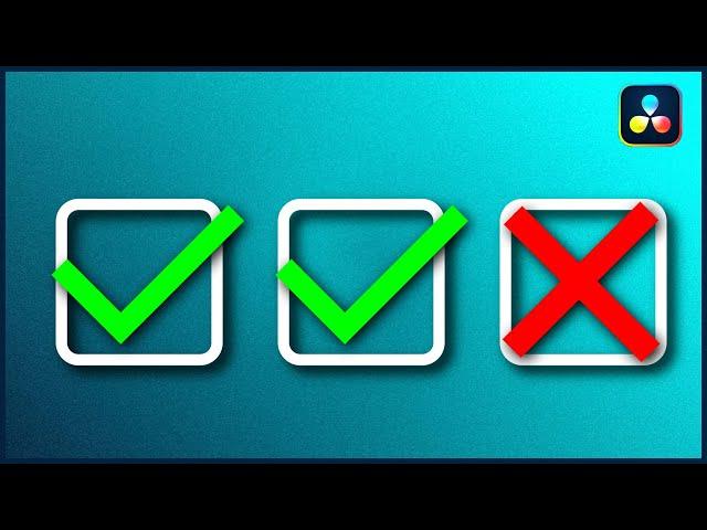 Häkchen ️ Checkmark in Fusion erstellen & animieren - DaVinci Resolve 17 Tutorial [DEUTSCH]