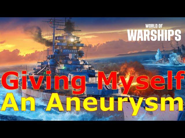 World of Warships- I Gave Myself A Brain Aneurysm Because I Wanted More Steel