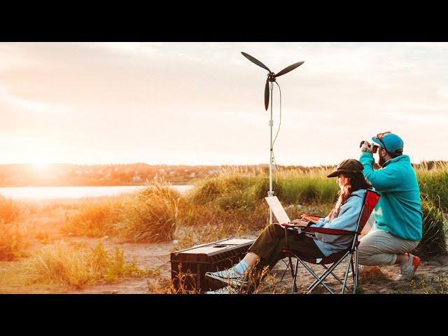 Shine Turbine - Amazing Camping Gadget 2025 | Best Portable Wind Turbine | #gadgets #camping