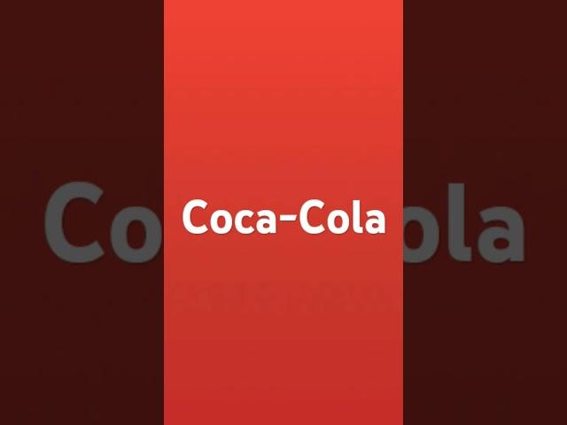 Coca-Cola Logo Animation