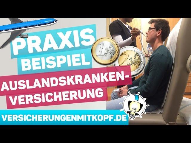 Auslandskrankenversicherung im PRAXIS-TEST | 135,02€ gezahlt