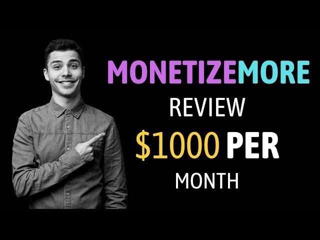 Monetizemore review | Earning and payment proof, high cpm adsense alternative