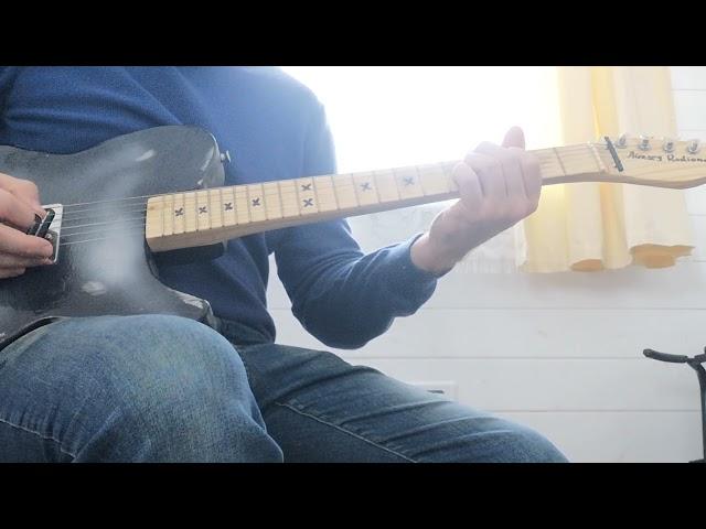 Easy melody on the guitar