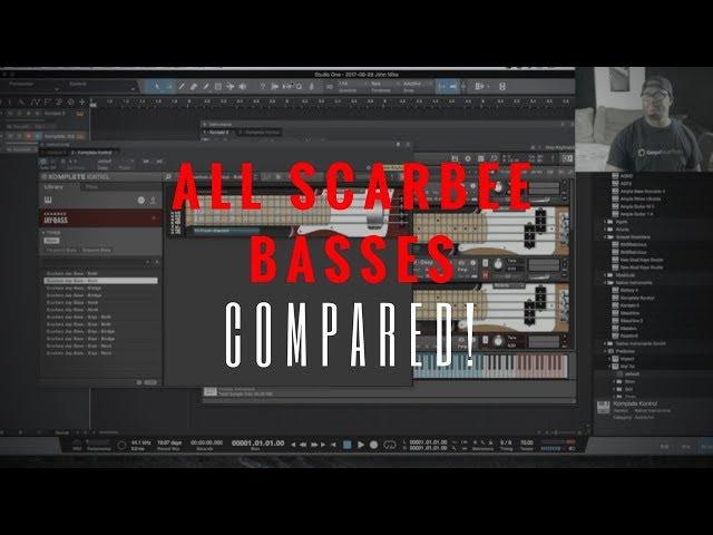 All Native Instruments Scarbee Basses Compared! (Jay-Bass, Pre-Bass, MM-Bass and Rickenbaker)