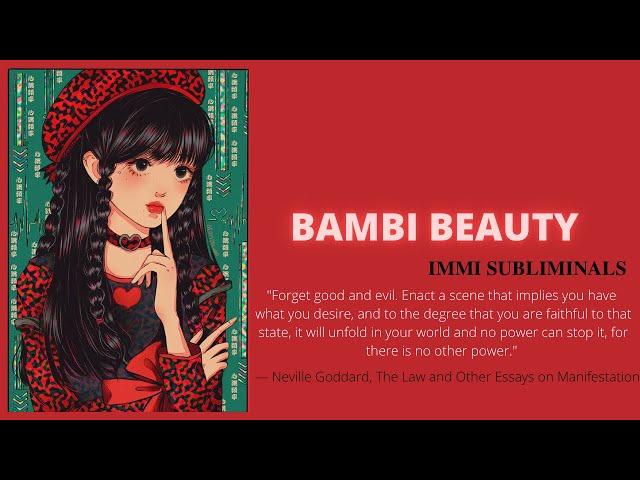 bambi beautyмилое лицо как у Бэмби |саблиминал