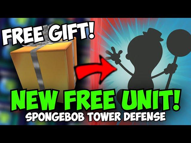 New FREE GIFT & GOOFY GOOBER UNIT! Spongebob Td Update News!