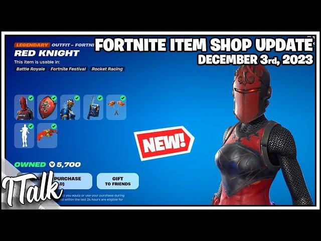 *NEW* COURAGEJD LOCKER BUNDLE! Fortnite Item Shop [December 3rd, 2023] (Fortnite Battle Royale)