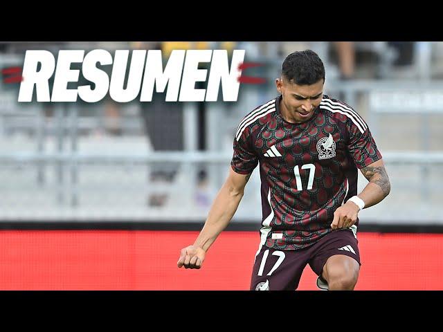 MÉXICO 3-0 NUEVA ZELANDA | AGUIRRE debuta con VICTORIA en PASADENA