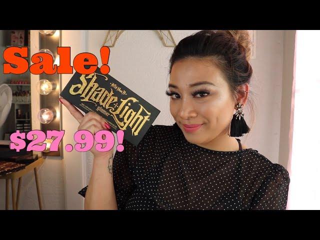 It’s at TJ MAXX should you buy it? Kat Von D shade & light glimmer palette