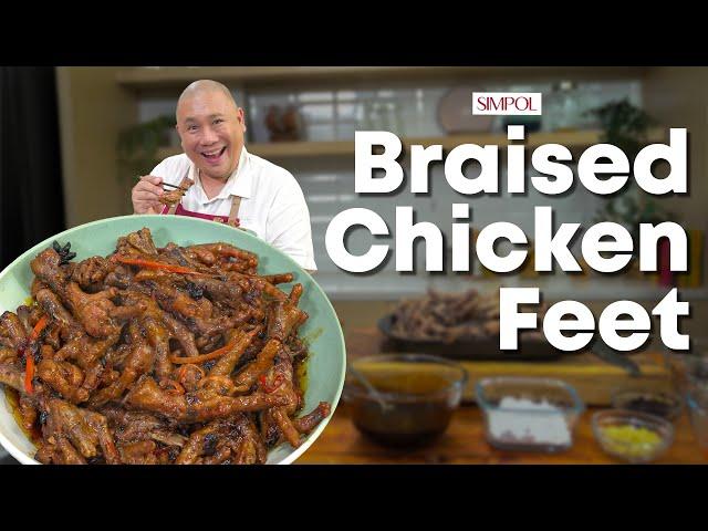 How to Make Braised Chicken Feet | Chef Tatung