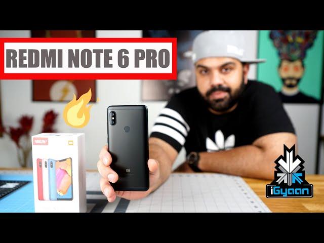 Xiaomi Redmi Note 6 Pro India Unboxing First Look