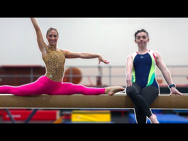 Sophia Campana taught me WOMEN'S GYMNASTICS!