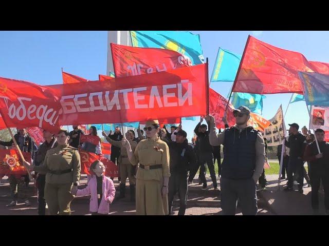 9 Мая в Уральске! Шествие и возложение цветов!