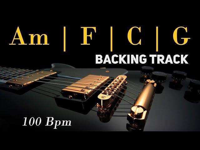 Am Backing Track | 100 Bpm | Pop Rock