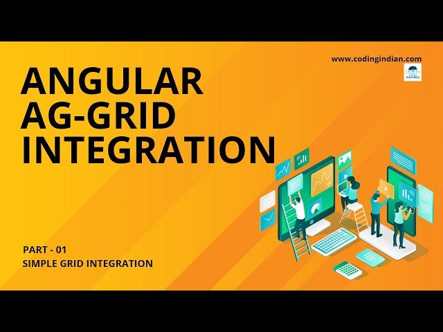 Angular 13 | Ag-Grid Integration | 01 | codingindian.com