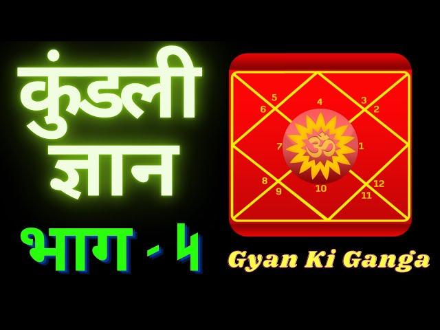 Kundli Gyan - Bhag 4 | Learn Astrology Kundali Bhagya | कुंडली ज्ञान | Gyan Ki Ganga Vedic Jyotish