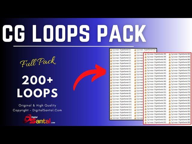 Cg Loops Pack Download | Original High Quality Studio Version Cg Loops Pack Download 2024