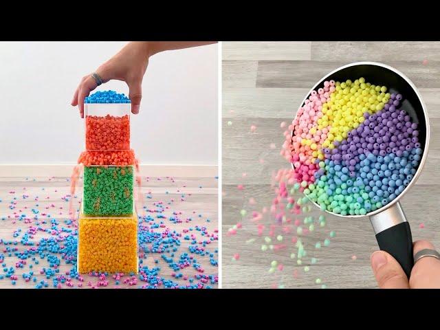 Watch These Beads Move in Reverse! (Satisfying)