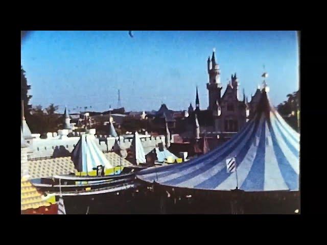 A 1960's Day at Disneyland California Vintage Video Footage