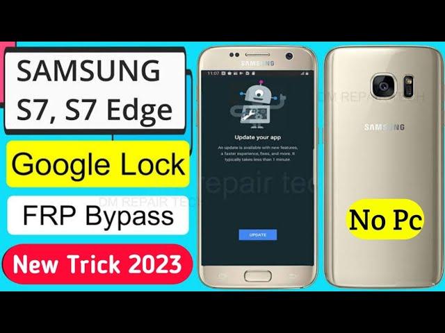 Samsung Galaxy S7 Edge SM-G935 Frp Bypass | Google Account Unlock Without Pc | New Trick 