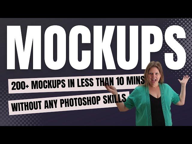 How to mockup products in bulk on photoshop with no photoshop skills