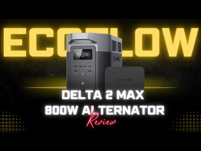 I Replaced My Generator with THIS! EcoFlow DELTA 2 Max + 800W Car Charger is INSANE for Vanlife