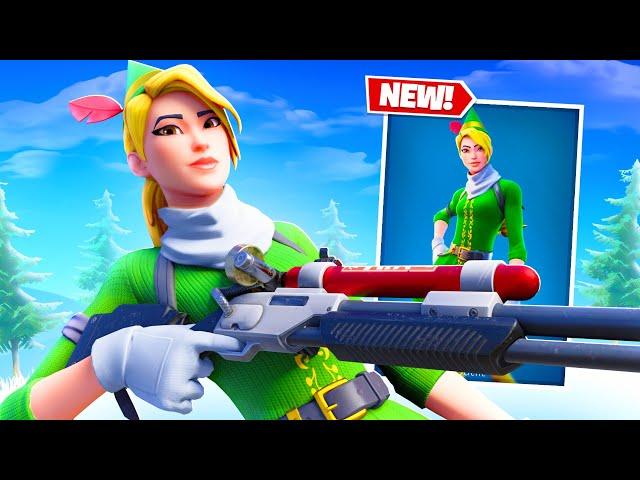 The *NEW* SNOWBELL Skin!! (Snowbell Skin Gameplay)