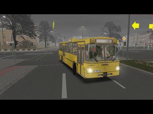 OMSI 2: Der Omnibussimulator | Driving Mercedes-Benz o305 #2679