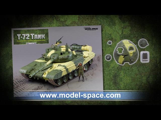 Build and Drive the T-72 Russian Tank by De Agostini ModelSpace