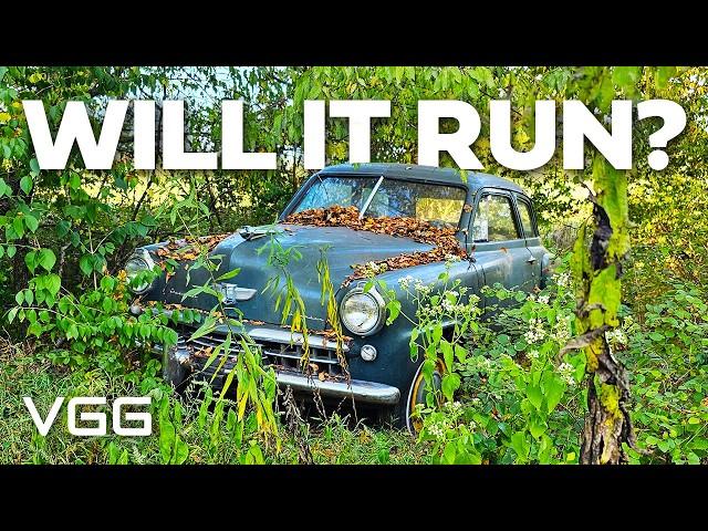 Studebaker Champion Parked 47 Years - Will it RUN AND DRIVE?