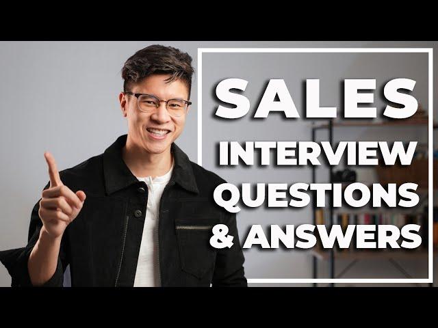 Top 6 Sales Interview Questions and Answers for SaaS Sales, Software Sales & Tech Sales